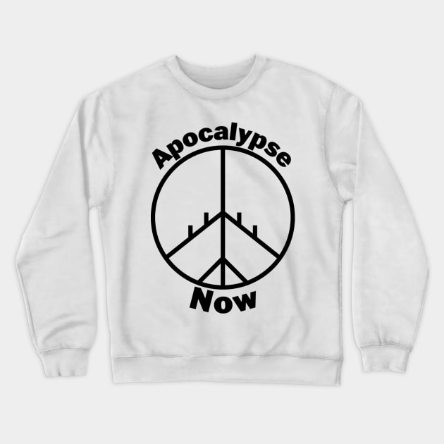 Apocalypse Now peace sign Crewneck Sweatshirt by zuckening